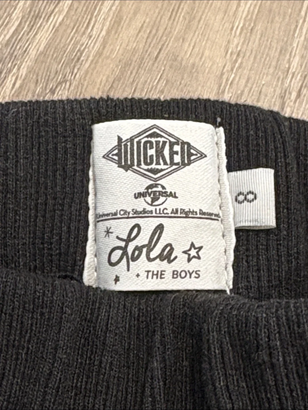 Lola + The Boys Wicked Rhinestone Jogger Sweatpants